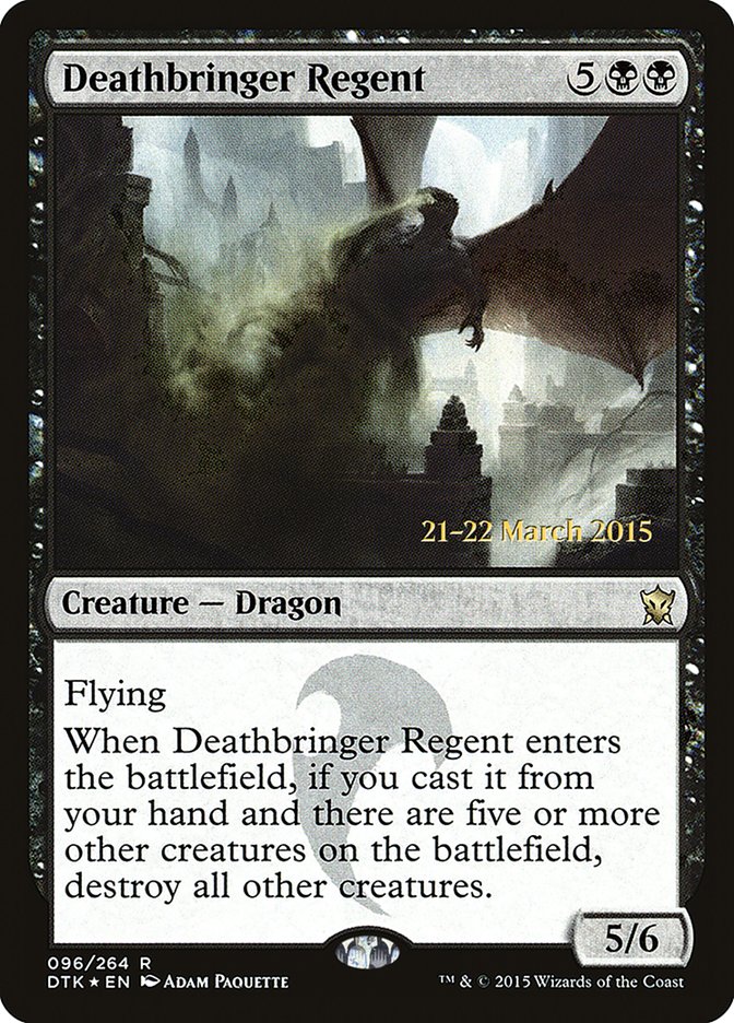 Deathbringer Regent [Dragons of Tarkir Prerelease Promos] | Boutique FDB TCG
