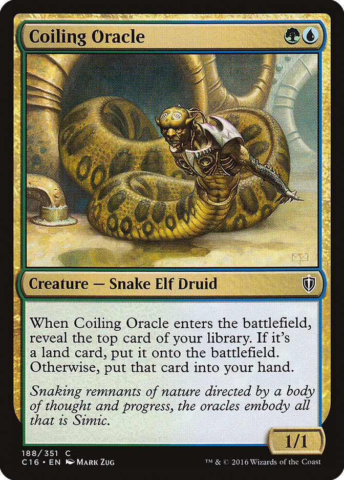 Coiling Oracle [Commander 2016] | Boutique FDB TCG