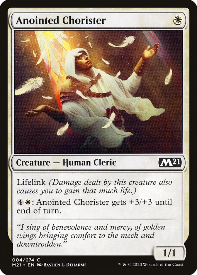 Anointed Chorister [Core Set 2021] | Boutique FDB TCG