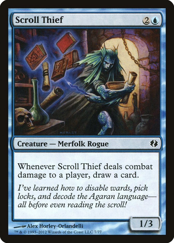 Scroll Thief [Duel Decks: Venser vs. Koth] | Boutique FDB TCG