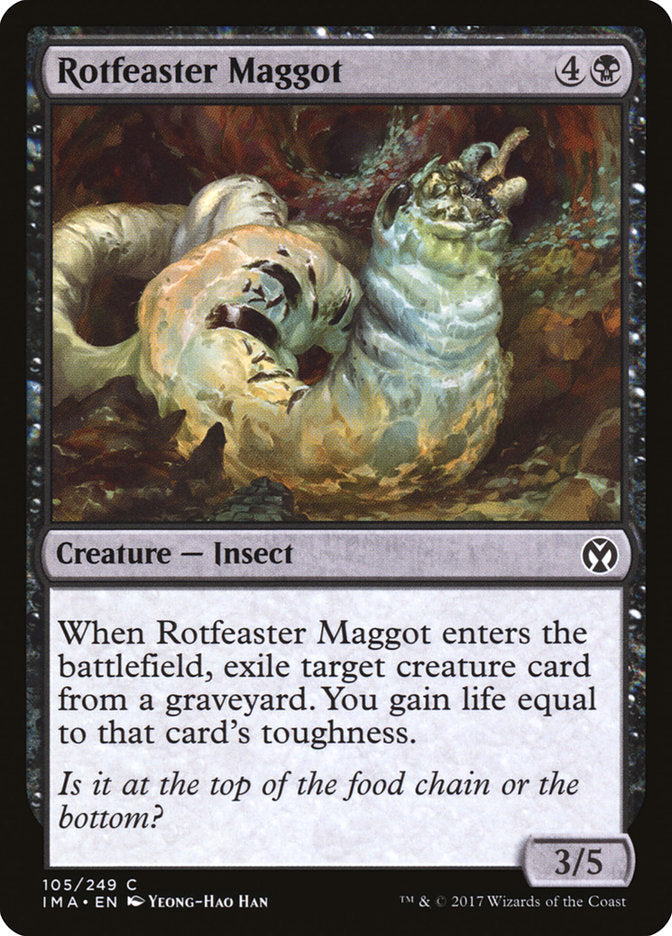 Rotfeaster Maggot [Iconic Masters] | Boutique FDB TCG