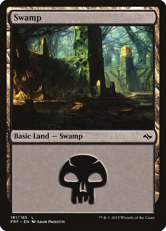 Swamp (181) [Fate Reforged] | Boutique FDB TCG