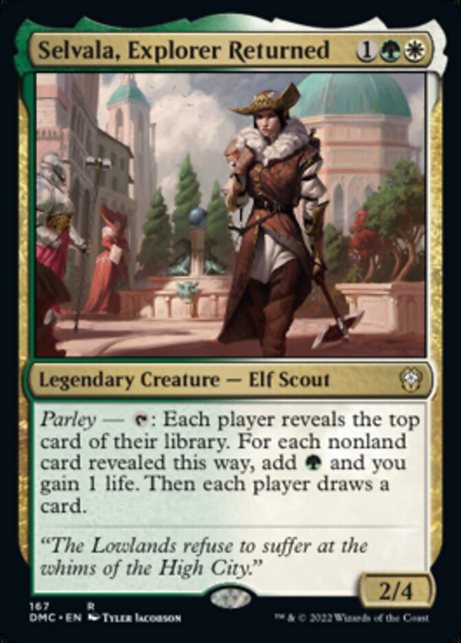 Selvala, Explorer Returned [Dominaria United Commander] | Boutique FDB TCG