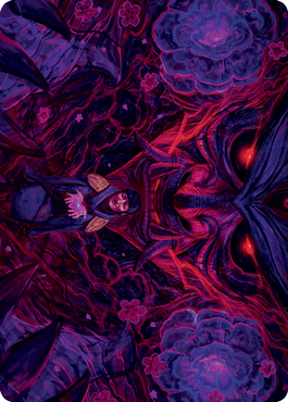 Reckoner Shakedown Art Card [Kamigawa: Neon Dynasty Art Series] | Boutique FDB TCG