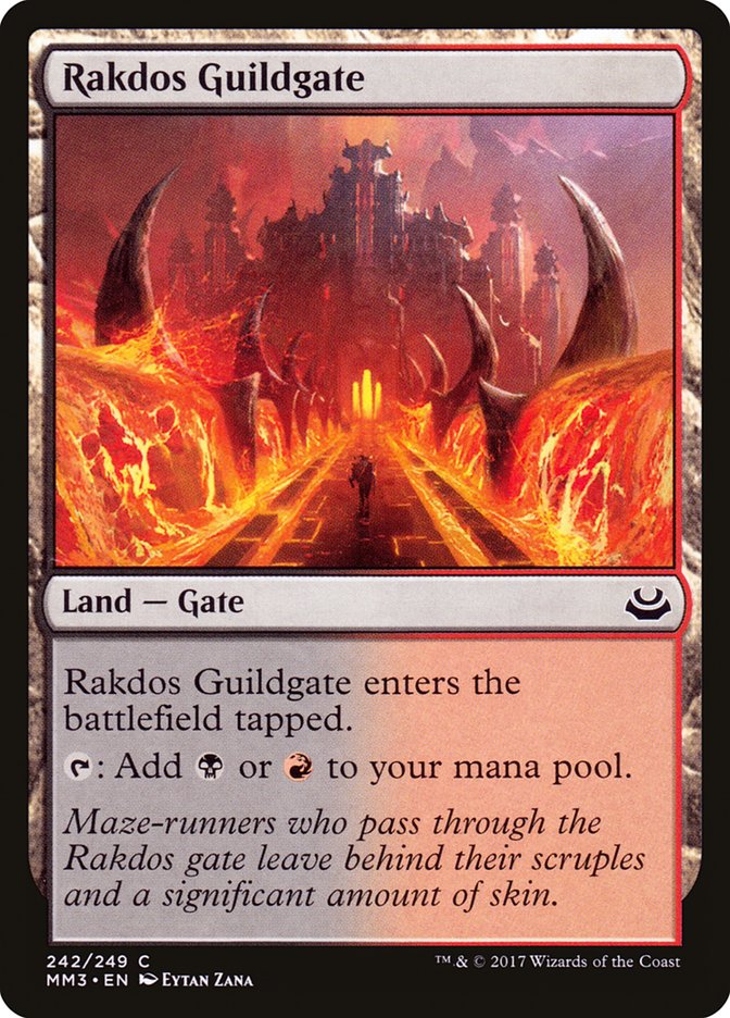 Rakdos Guildgate [Modern Masters 2017] | Boutique FDB TCG