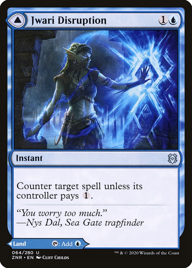 Jwari Disruption // Jwari Ruins [Zendikar Rising] | Boutique FDB TCG