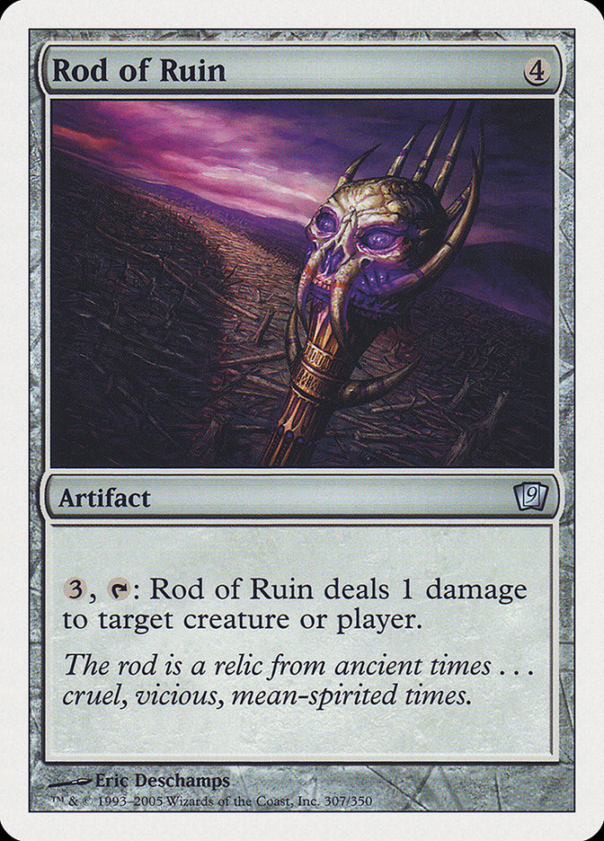 Rod of Ruin [Ninth Edition] | Boutique FDB TCG