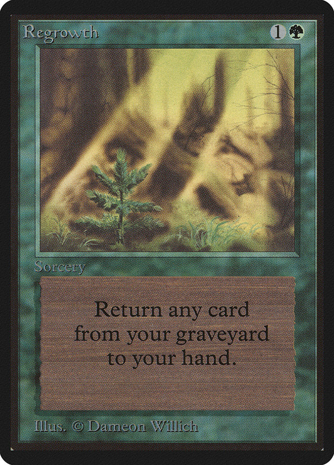 Regrowth [Beta Edition] | Boutique FDB TCG
