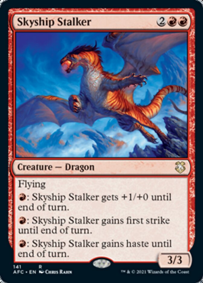Skyship Stalker [Dungeons & Dragons: Adventures in the Forgotten Realms Commander] | Boutique FDB TCG