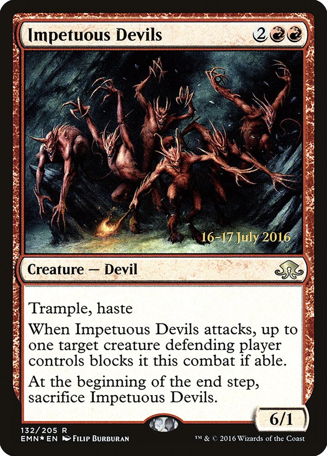 Impetuous Devils [Eldritch Moon Prerelease Promos] | Boutique FDB TCG