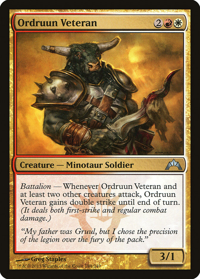 Ordruun Veteran [Gatecrash] | Boutique FDB TCG