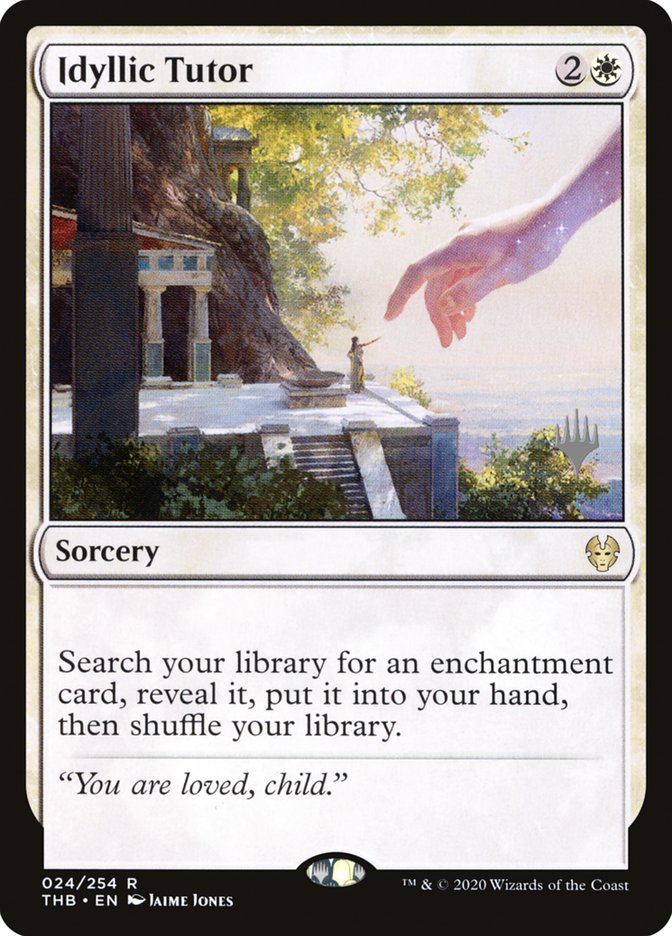 Idyllic Tutor (Promo Pack) [Theros Beyond Death Promos] | Boutique FDB TCG