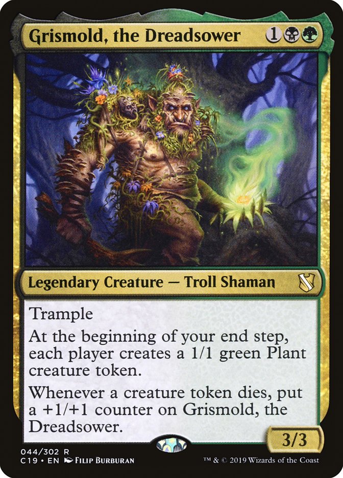 Grismold, the Dreadsower [Commander 2019] | Boutique FDB TCG