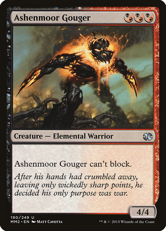 Ashenmoor Gouger [Modern Masters 2015] | Boutique FDB TCG