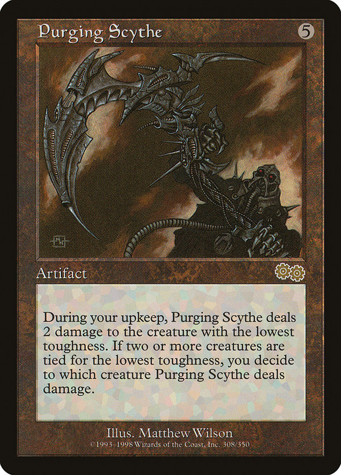 Purging Scythe [Urza's Saga] | Boutique FDB TCG