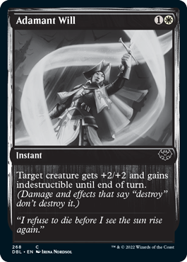 Adamant Will [Innistrad: Double Feature] | Boutique FDB TCG