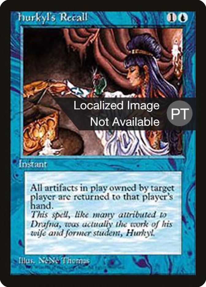 Hurkyl's Recall [Fourth Edition (Foreign Black Border)] | Boutique FDB TCG