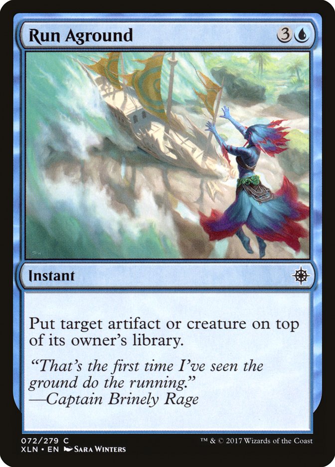 Run Aground [Ixalan] | Boutique FDB TCG