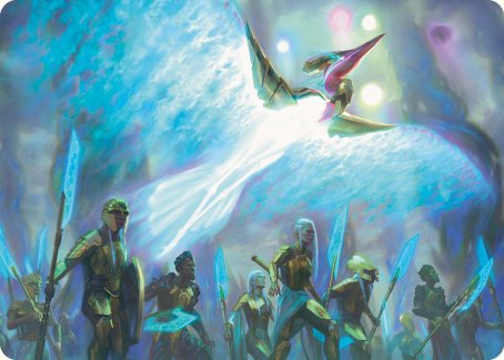 Otharri, Suns' Glory Art Card [Phyrexia: All Will Be One Art Series] | Boutique FDB TCG