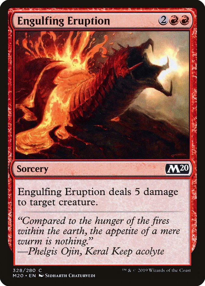 Engulfing Eruption [Core Set 2020] | Boutique FDB TCG