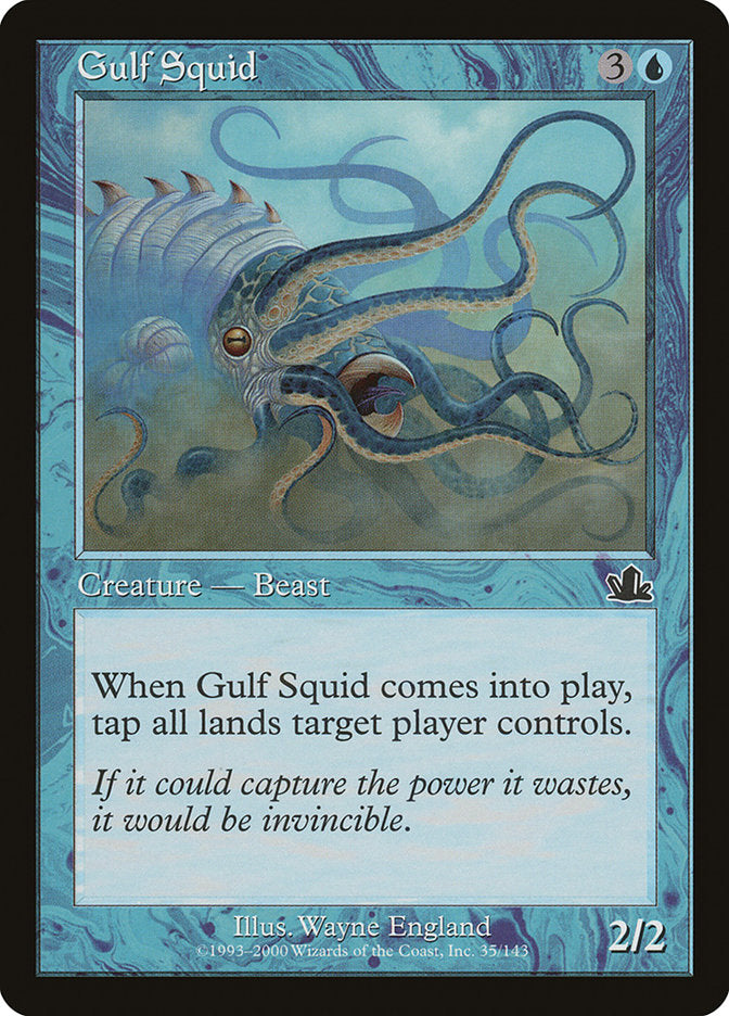 Gulf Squid [Prophecy] | Boutique FDB TCG