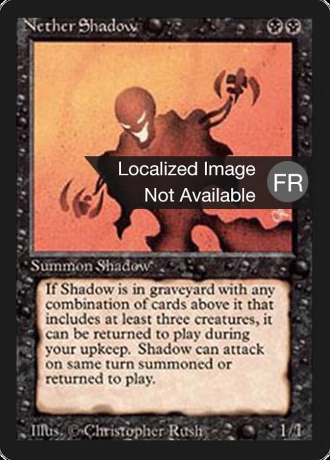Nether Shadow [Foreign Black Border] | Boutique FDB TCG