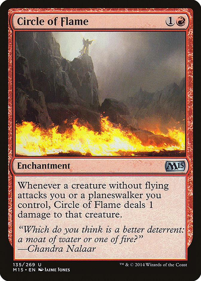 Circle of Flame [Magic 2015] | Boutique FDB TCG