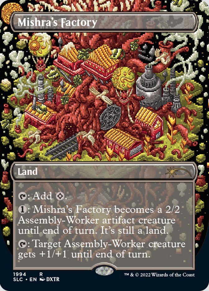 Mishra's Factory (Borderless) [Secret Lair 30th Anniversary Countdown Kit] | Boutique FDB TCG