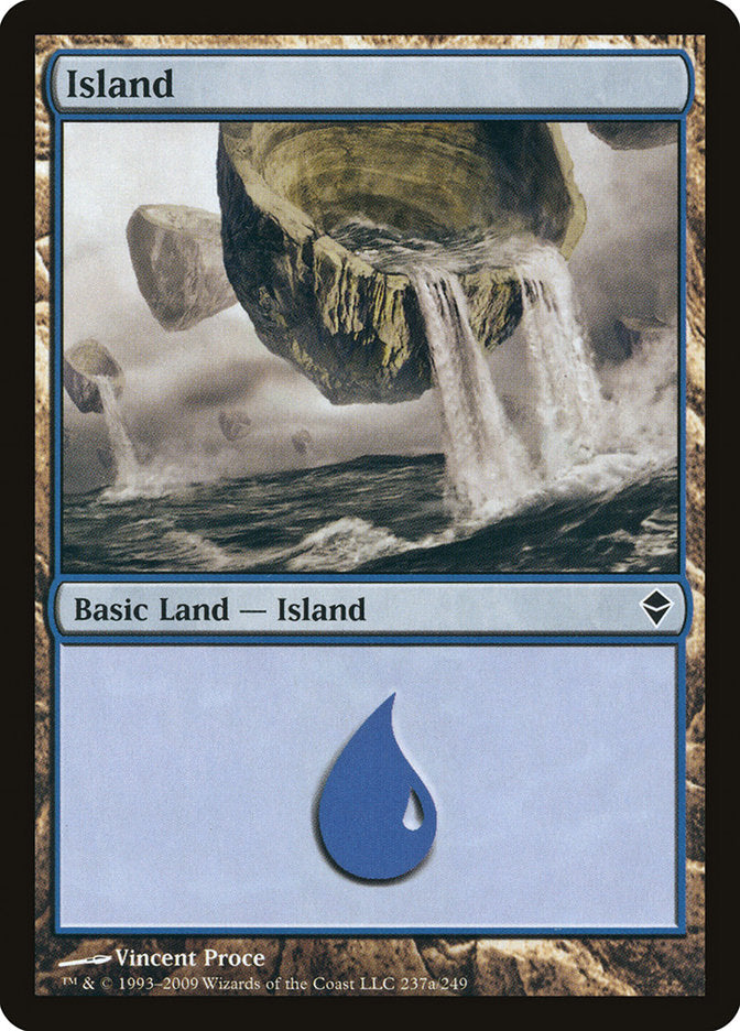 Island (237a) [Zendikar] | Boutique FDB TCG