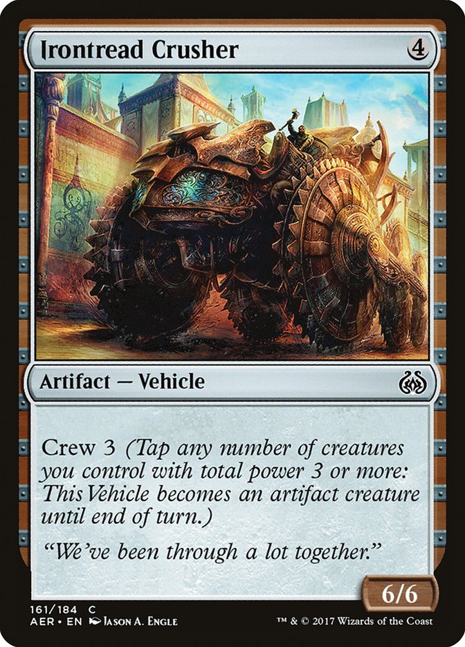 Irontread Crusher [Aether Revolt] | Boutique FDB TCG