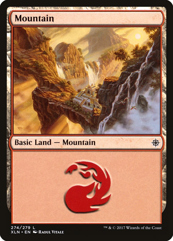 Mountain (274) [Ixalan] | Boutique FDB TCG