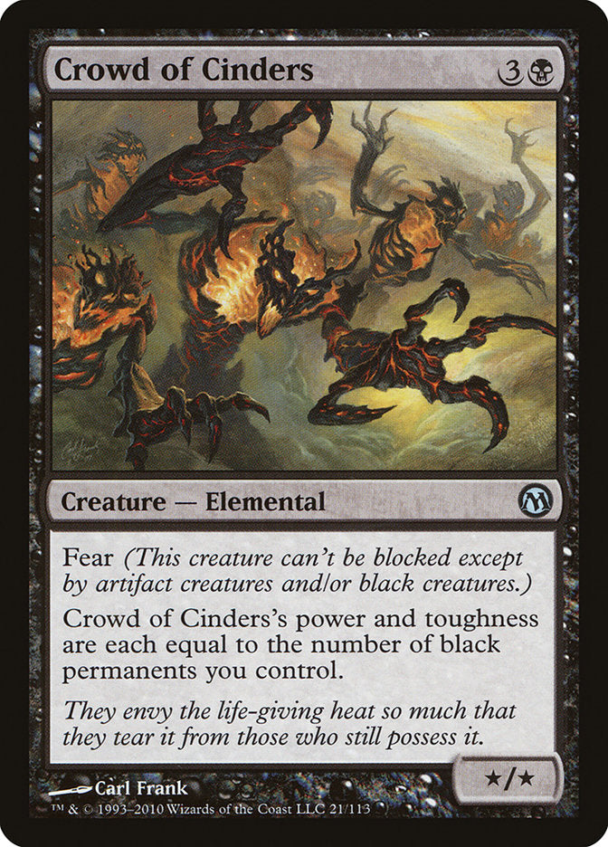 Crowd of Cinders [Duels of the Planeswalkers] | Boutique FDB TCG