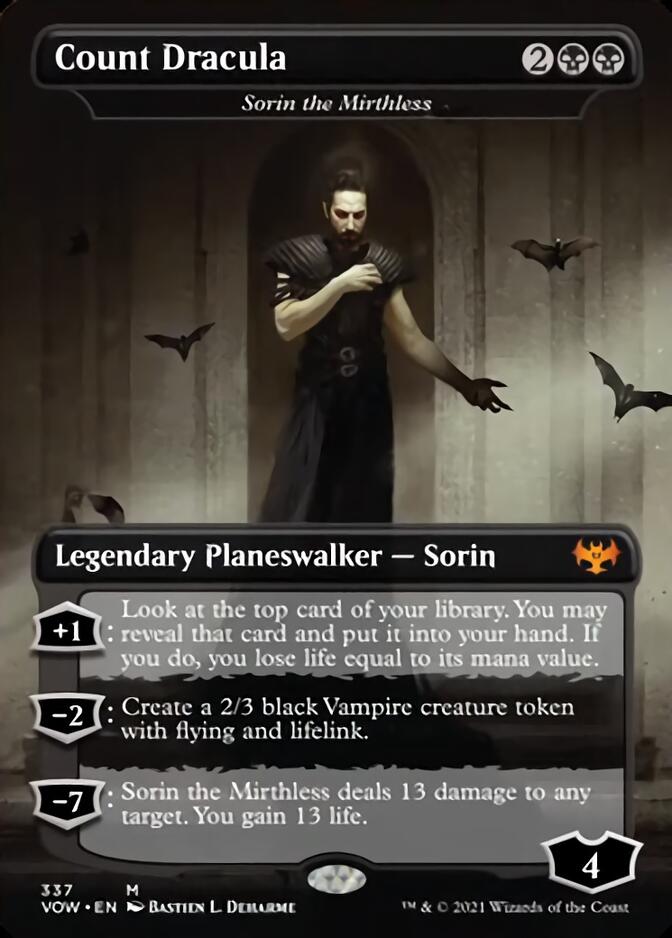 Sorin the Mirthless - Count Dracula [Innistrad: Crimson Vow] | Boutique FDB TCG