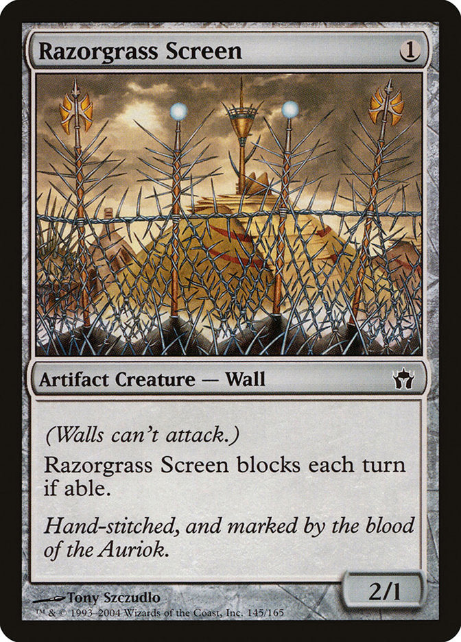 Razorgrass Screen [Fifth Dawn] | Boutique FDB TCG