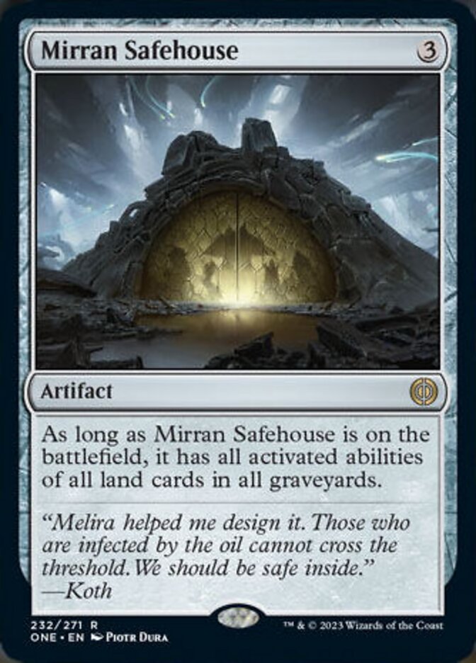 Mirran Safehouse [Phyrexia: All Will Be One] | Boutique FDB TCG