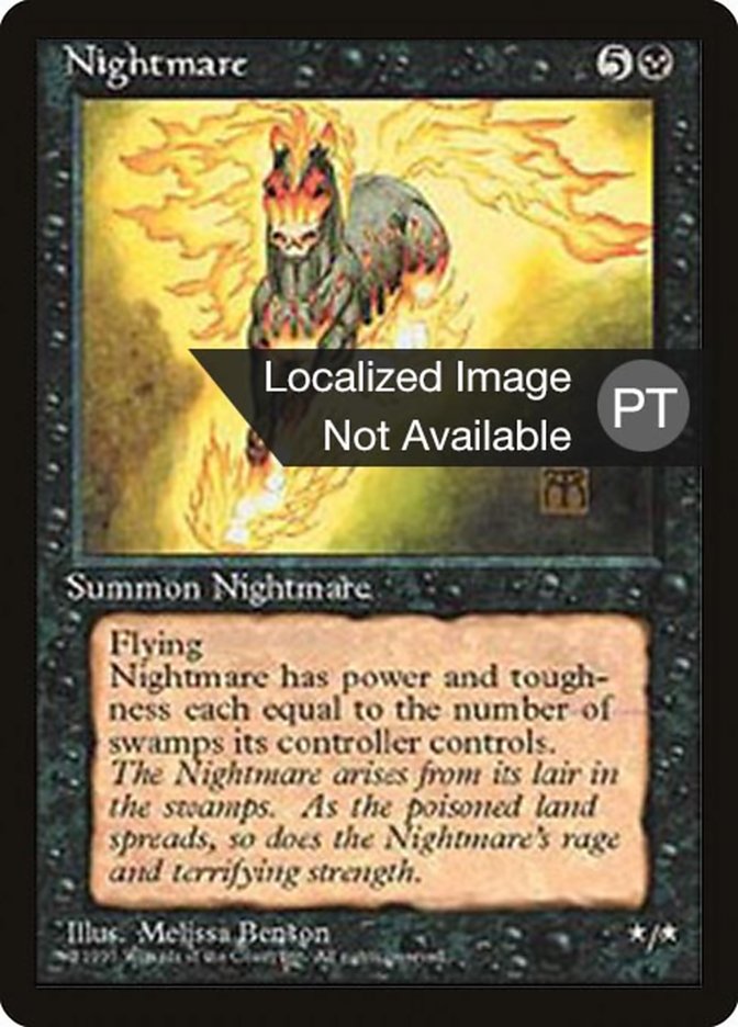 Nightmare [Fourth Edition (Foreign Black Border)] | Boutique FDB TCG