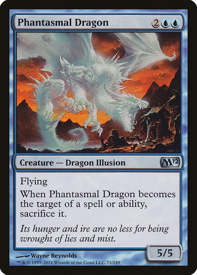 Phantasmal Dragon [Magic 2012] | Boutique FDB TCG