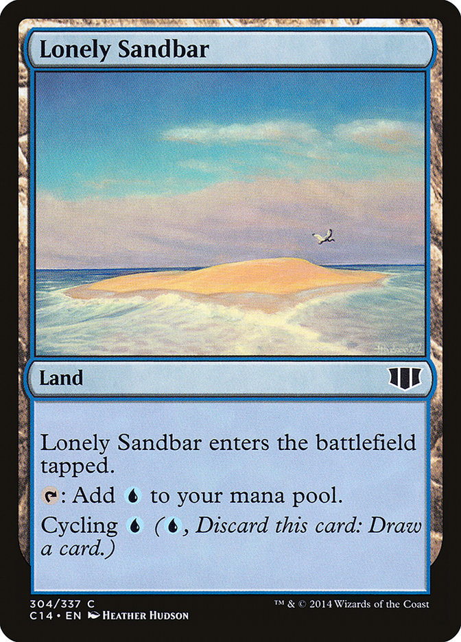 Lonely Sandbar [Commander 2014] | Boutique FDB TCG