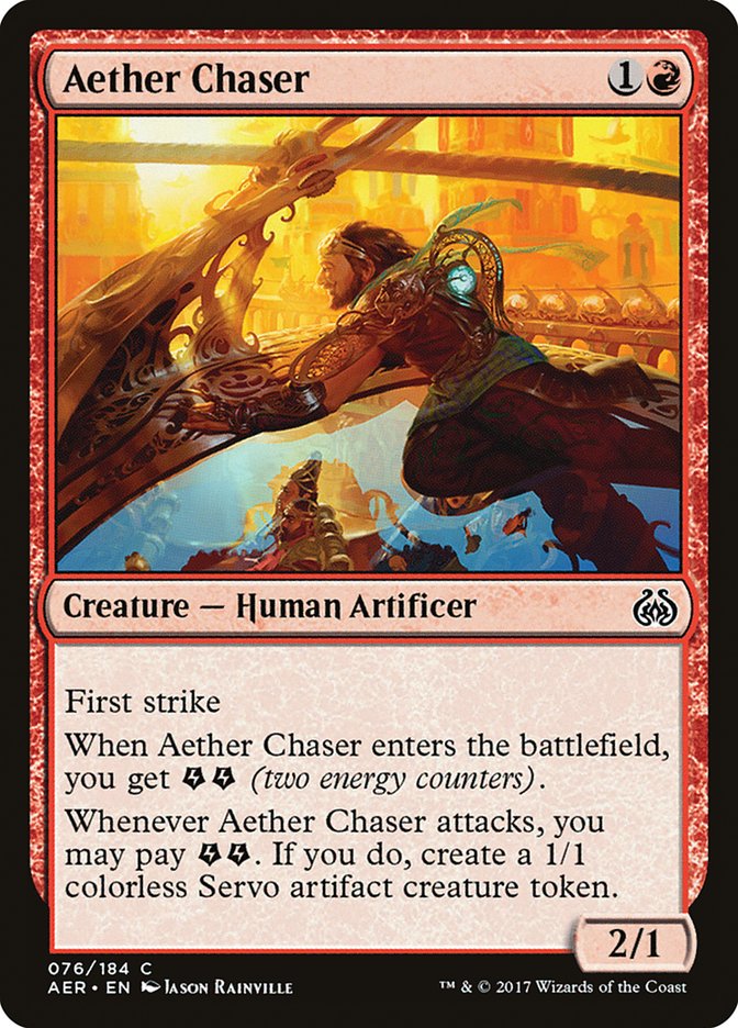 Aether Chaser [Aether Revolt] | Boutique FDB TCG