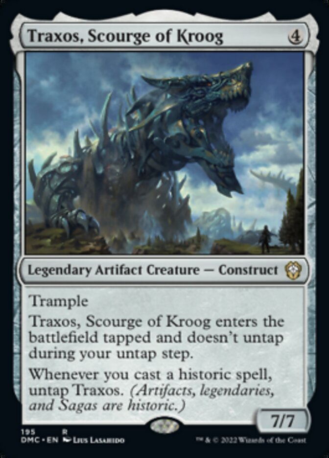 Traxos, Scourge of Kroog [Dominaria United Commander] | Boutique FDB TCG