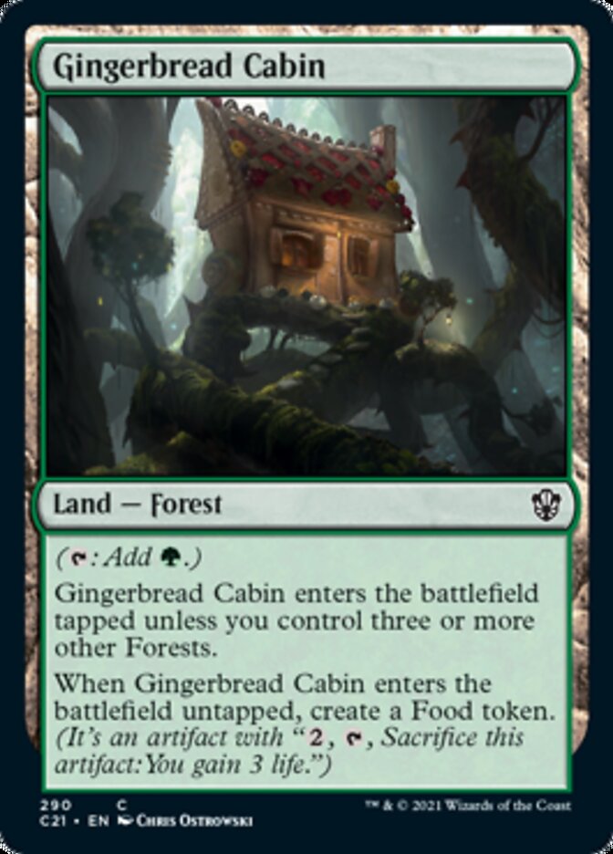 Gingerbread Cabin [Commander 2021] | Boutique FDB TCG