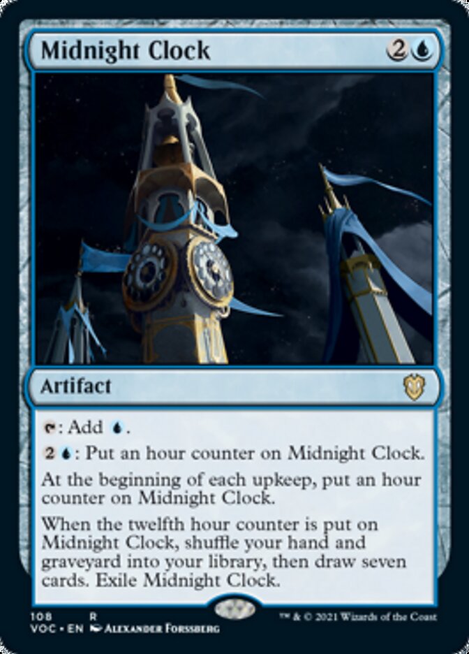 Midnight Clock [Innistrad: Crimson Vow Commander] | Boutique FDB TCG