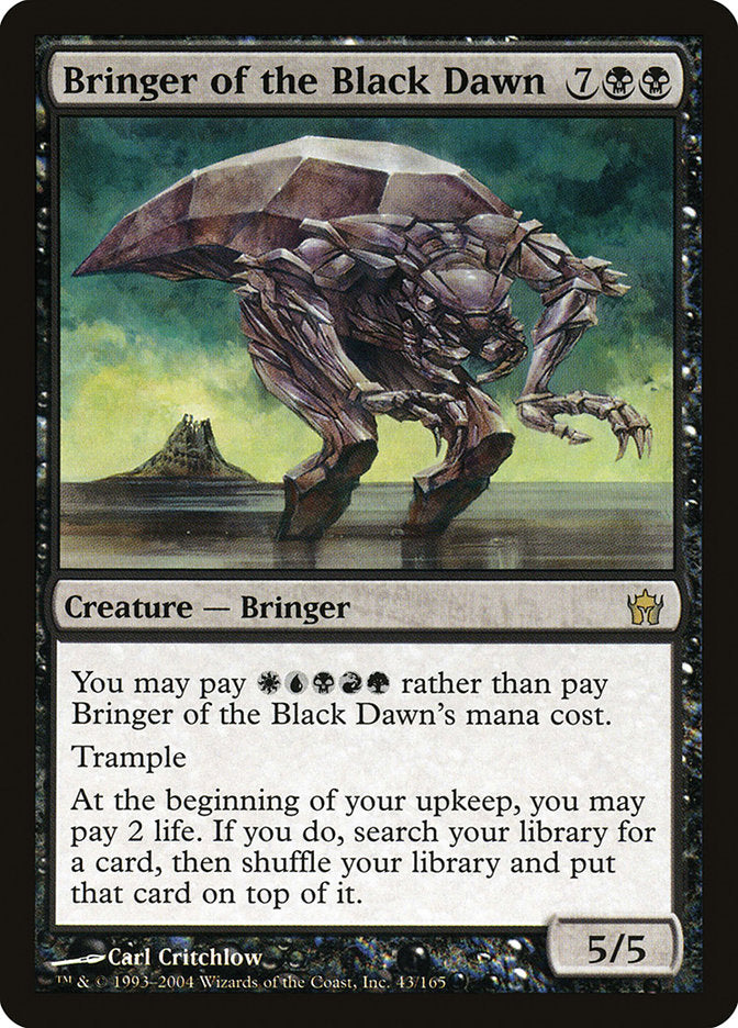 Bringer of the Black Dawn [Fifth Dawn] | Boutique FDB TCG