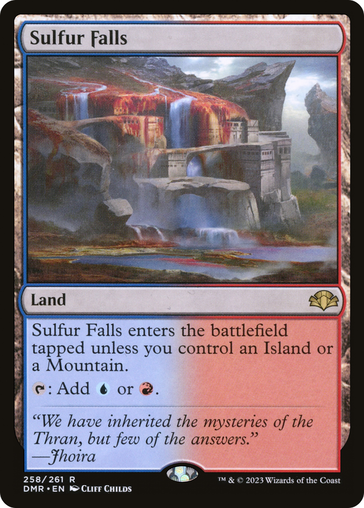 Sulfur Falls [Dominaria Remastered] | Boutique FDB TCG