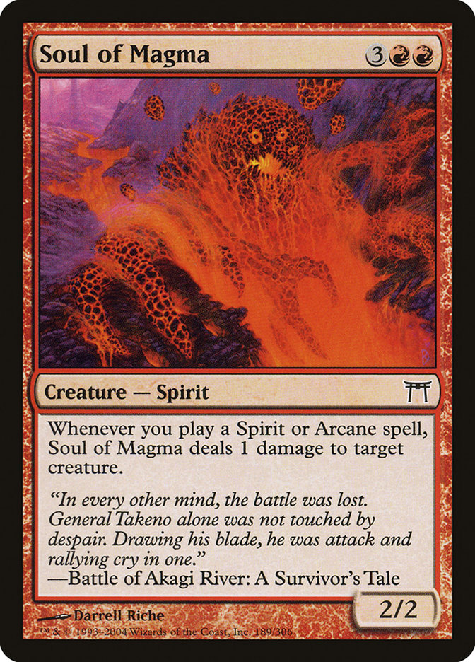 Soul of Magma [Champions of Kamigawa] | Boutique FDB TCG