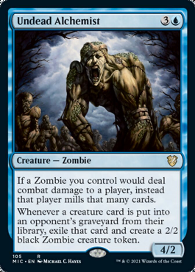 Undead Alchemist [Innistrad: Midnight Hunt Commander] | Boutique FDB TCG