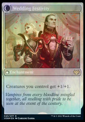 Wedding Announcement // Wedding Festivity [Innistrad: Crimson Vow Prerelease Promos] | Boutique FDB TCG