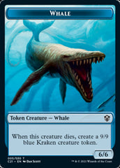 Beast (010) // Whale Double-Sided Token [Commander 2021 Tokens] | Boutique FDB TCG