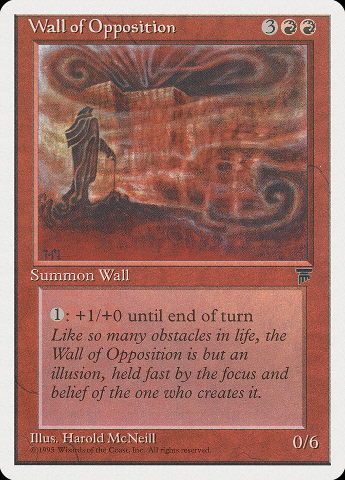 Wall of Opposition [Chronicles] | Boutique FDB TCG