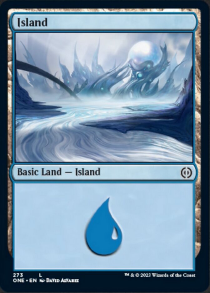 Island (273) [Phyrexia: All Will Be One] | Boutique FDB TCG